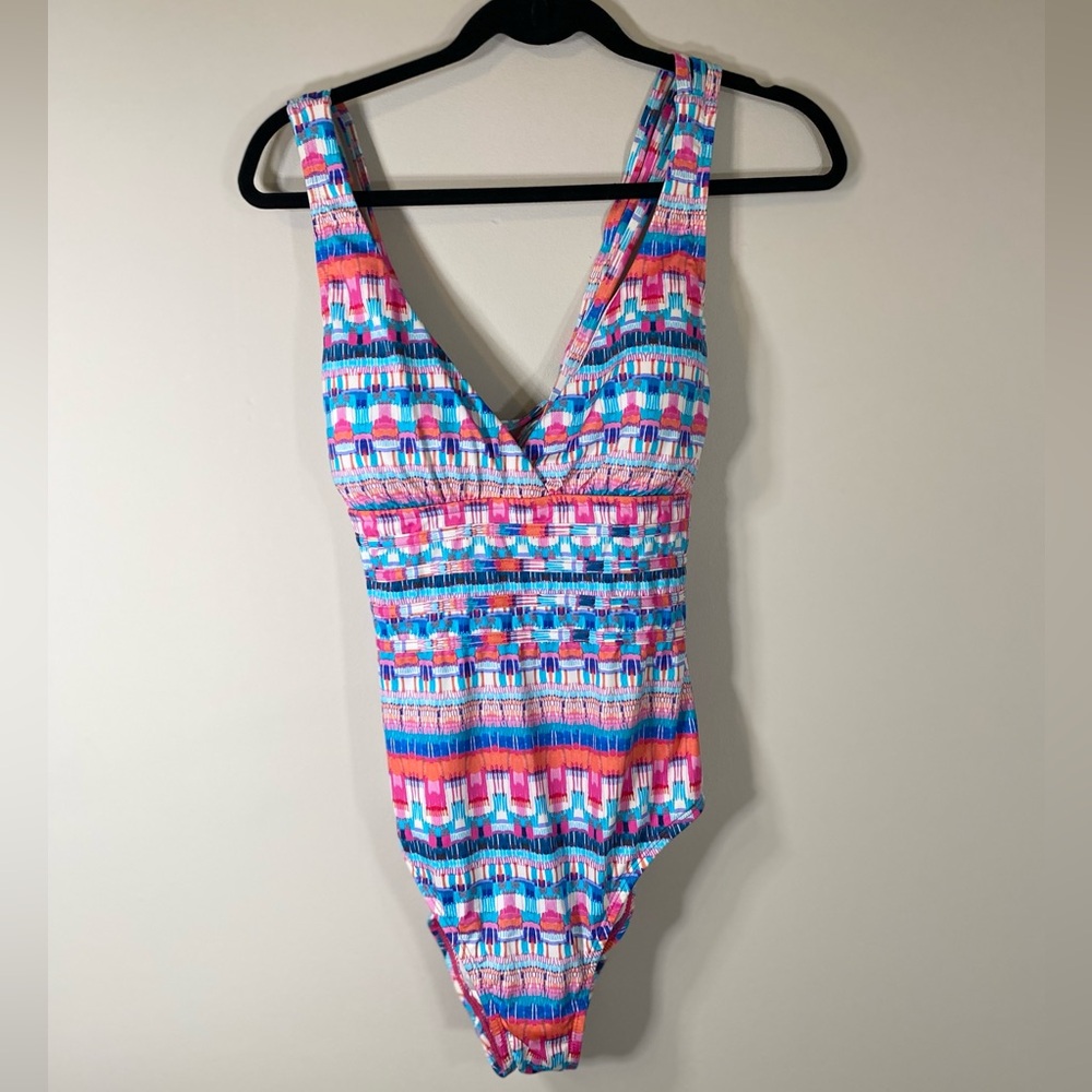 La Blanca multi color‎ one piece swimsuit
